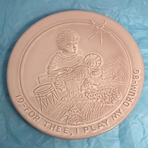 Frankoma Pottery Christmas 1986